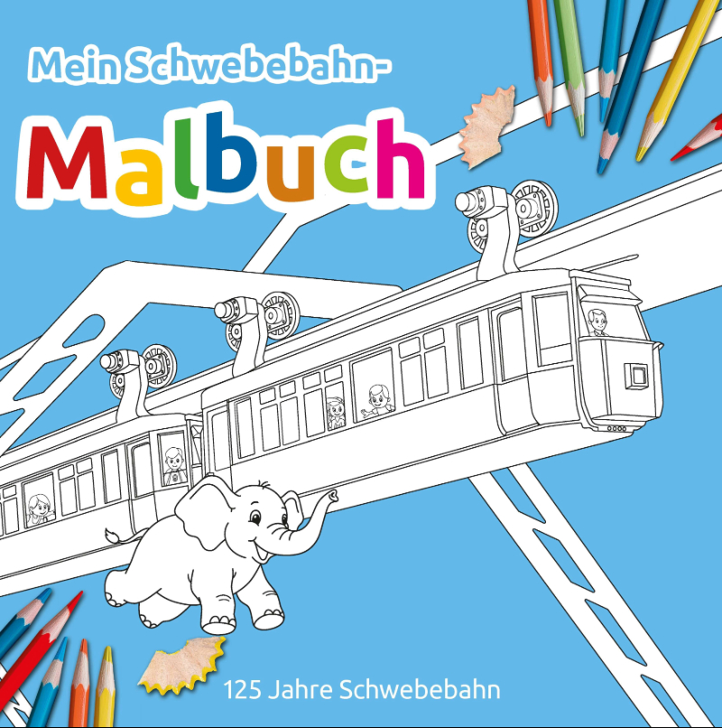 Titelseite des Malbuchs